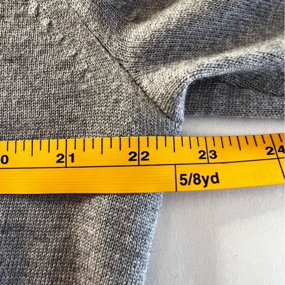 Express Mens Merino‎ Wool Sweater Grey Size XL - Picture 8 of 10